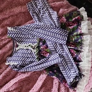 Girls Mustard Pie 2 piece outfit